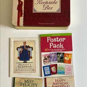 American Girl Books and Keepsake Box Bundle